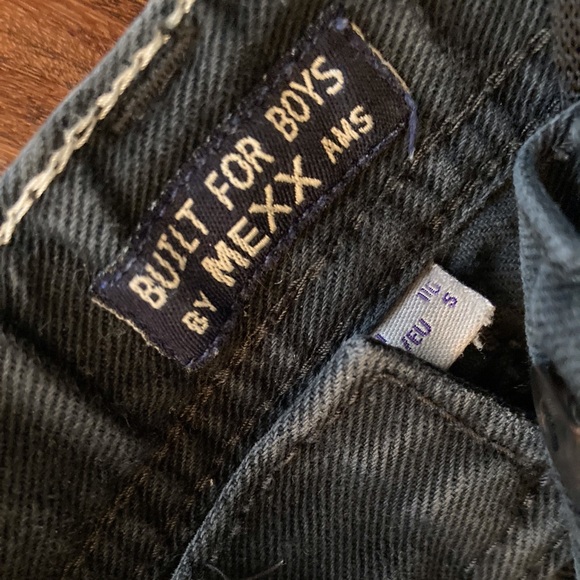 Boys Black Distressed Mexx Jeans - Picture 3 of 6